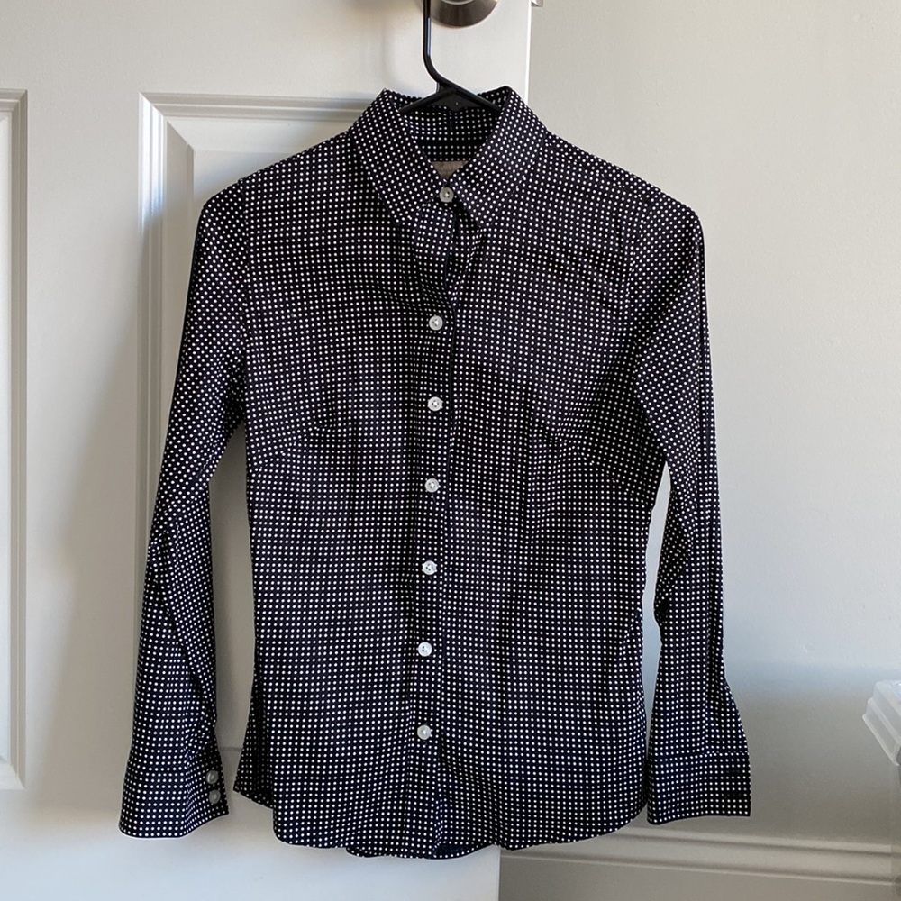 Petite Banana Republic Fitted Button-down
